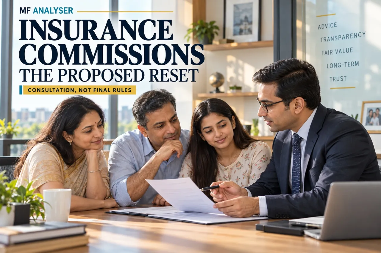 AI-generated editorial cover for Insurance Commissions: Understanding IRDAI’s Proposed Reset