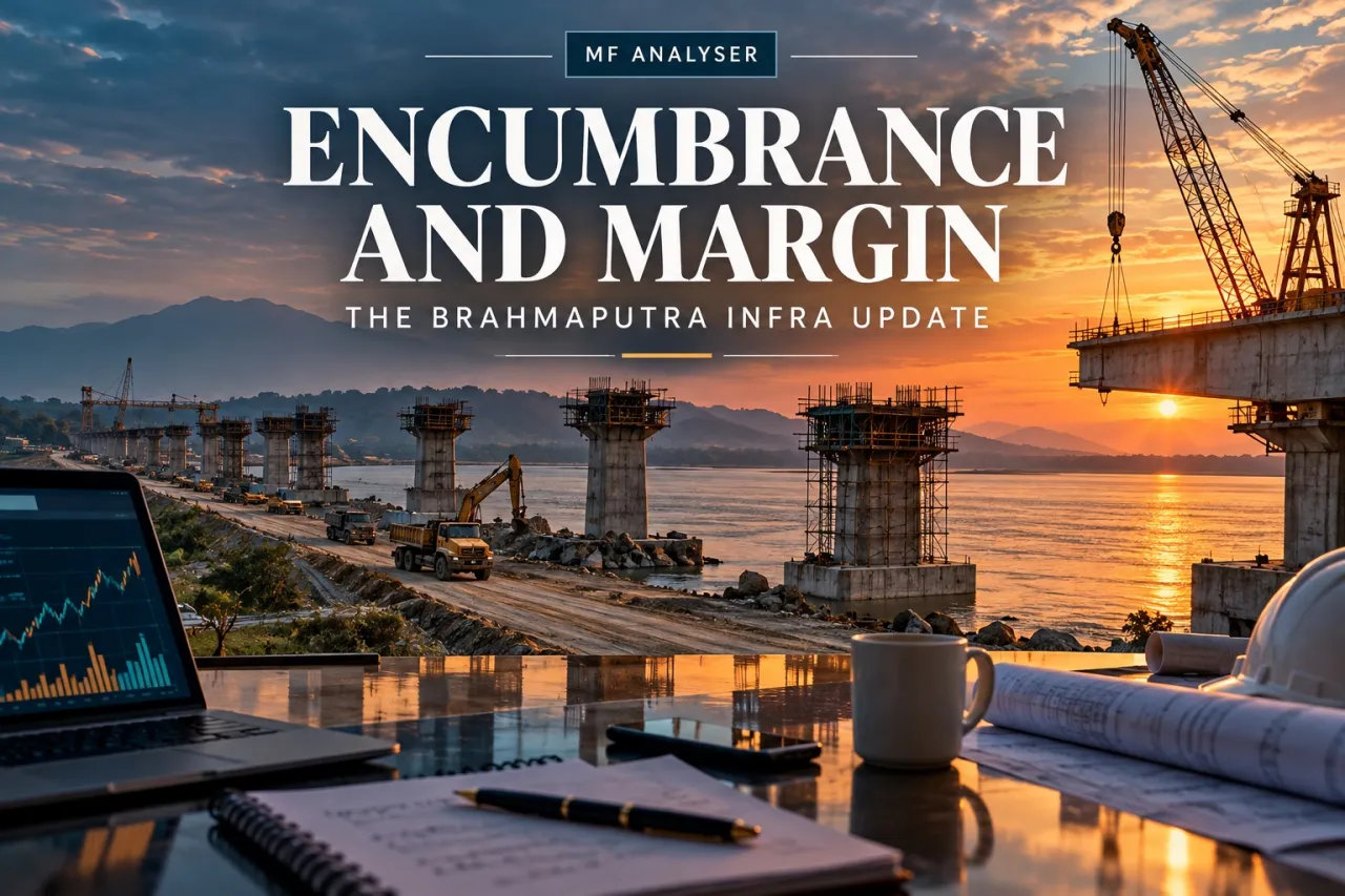AI-generated editorial cover for Encumbrance and Margin: Understanding the Brahmaputra Infrastructure Update