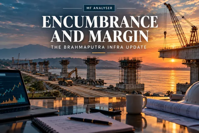 AI-generated editorial cover for Encumbrance and Margin: Understanding the Brahmaputra Infrastructure Update