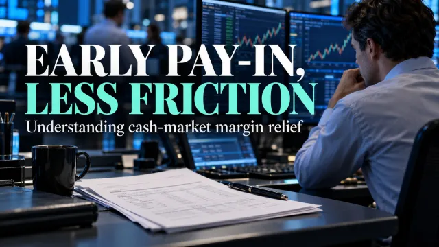 AI-generated editorial illustration: SEBI’s Early-Pay-In Margin Relief: The Benefit Has Conditions and a February Start